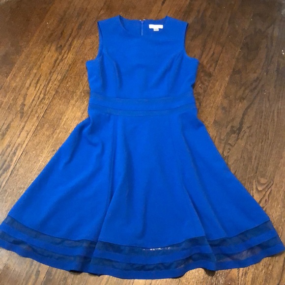 Calvin Klein Dresses Calvin Klein Royal Blue Cocktail Dress Poshmark